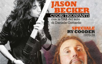 Jason Becker on the Cover of Axe Guitar Magazine