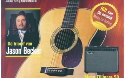 Jason Becker on the Cover of Gitarist Magazine