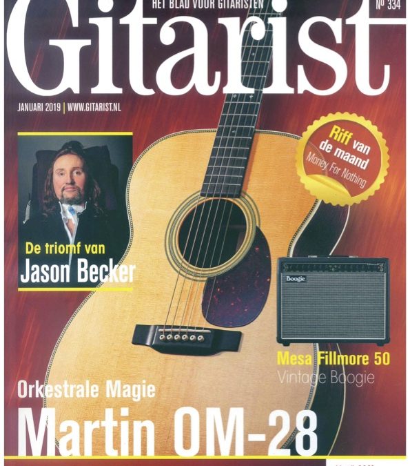 Jason Becker on the Cover of Gitarist Magazine