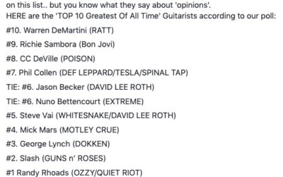 Jason Becker Makes List of Top 10 Greatest Of All Time Guitarists in SiriusXM Readers Poll