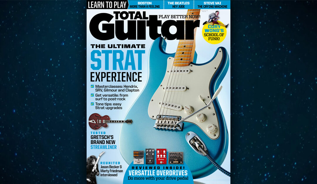 5-Page Feature on Jason Becker in Total Guitar Magazine