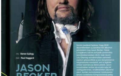 Jason Becker 4 Page Feature in Hungarian Magazine Music Media.