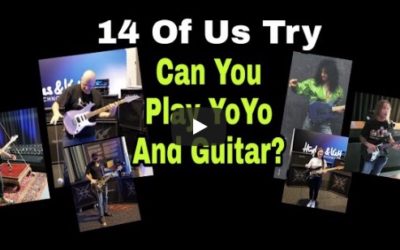 We Try To Play Yo Yo and Guitar Like Jason Becker
