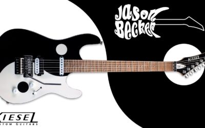 Introducing the new Jason Becker Yin Yang Tribute Guitar by Kiesel