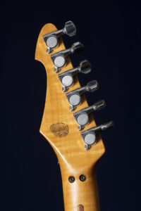 Jason Becker's Blue Hurricane Guitar - Photo by Stephanie Cabral